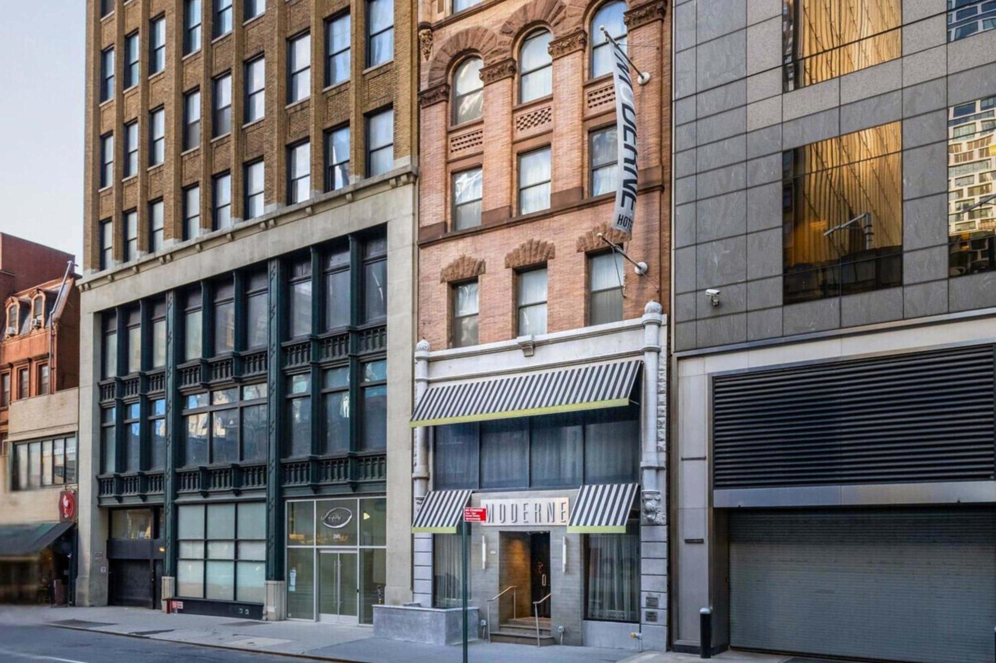 Moderne Hotel New York Exterior foto